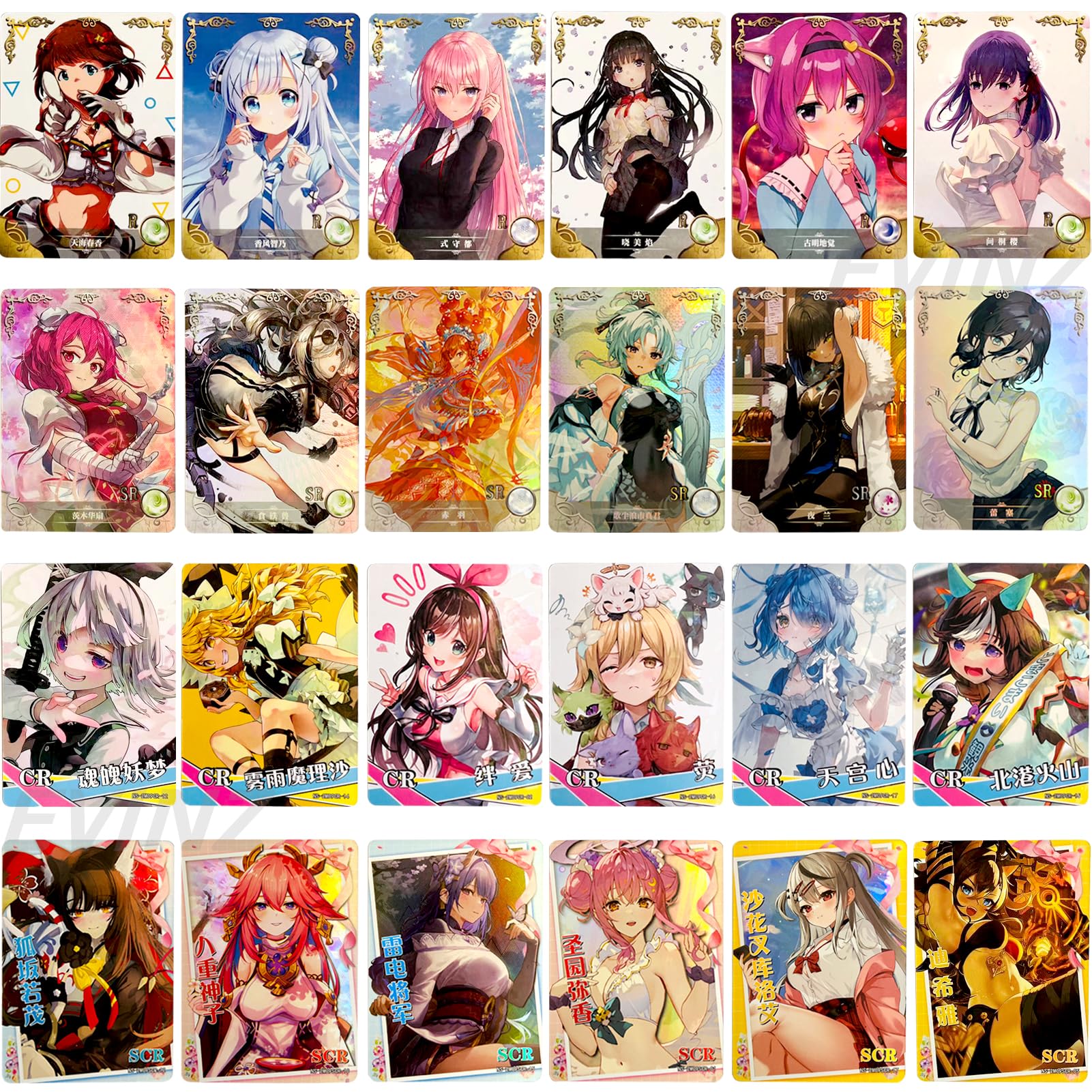 Goddess Story Cards, 30 Booster Packs 180 Cards Total, TCG Anime